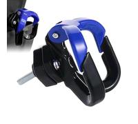 Gruccia per bagagli per moto, supporto per borsa per casco da moto, gancio per appendere cuffie ad alta resistenza, gancio metallico per bagagli del casco, blu, Consulte la descripción, Vedere la