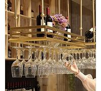 Gruccia per bicchieri da vino per il piano del bancone appendere le stele con altezza regolabile e decorazione capovolta per la portavino per la mensaglia del soggiorno e della cucina