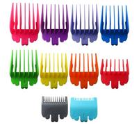 GruDawu Update, set di protezioni per tagliacapelli di ricambio per Glaker 6026-1/16" a 1", colorate, confezione da 10