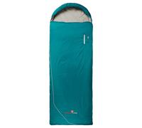 Grüezi Bag - Wolle Camp Comfort - Sacco a pelo sintetico bis 191 cm Körpergröße Zip: Left blu
