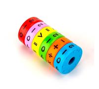 GrueGard Giocattolo educativo aritmetico magnetico, giochi di matematica colorati per bambini, giochi di numeri & blocchi magnetici - riempimento cono scolastico, regalo per il rientro