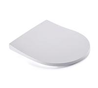 Grünblatt Sedile WC Premium 515232 adatto per Geberit Keramag icon Duroplast abbassamento automatico rimovibile per la pulizia