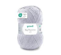 Gründl Big Mamma uni Filato uncinetto 1 x 400 g, Medium grey