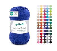 Gründl Cotone Quick Uni 50 g / 125 m blu reale