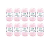 Gründl Cotton Fun 10 gomitoli da 50g, Gomitoli da 50g - Orchidea