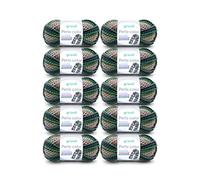 Gründl Perla Color 10 x 100 g, Verde-Melanzana-Crema-Rosa Multicolore