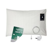 GRUENERDE Federa per cuscino a terra, con cavo di messa a terra, prodotto di messa a terra, per un sonno migliore (51 x 76 cm)