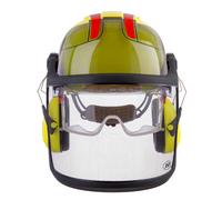 Grünholz Casco forestale Pro³top Sicuro, compatto e leggero nessuna dimensione giallo-rosso
