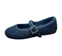 GRÜNLAND il benessere è naturale Grunlad Tika PA1276 Pantofola-Ballerina Tipo Mary Jane da Donna tipo teddy (NO, Sistema Taglie Calzature EU, Adulto, Numero, Media, 37)