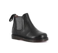 GRÜNLAND il benessere è naturale Grunland Beatles in pelle primi passi PP0472 NERO-ARGENTO 27
