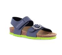 Grünland Bio Sandalo Classico da bambino SB0234 Blu-Lime Taglia 26