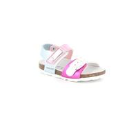 GRÜNLAND Junior Sandalo da Bimba in Sughero | Aria SB0389 Fuxia-Multi 22