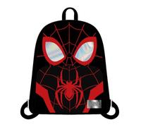 Cerdà Marvel Spider-Man Miles Morales Zaino - Finta pelle - Nero e rosso