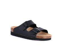 Grunland Hola CB2445 Nero Ciabatte Donna BIRK Anatomiche Fibbie re-Soft 40