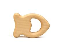 Grünspecht 597-00 - Sonaglio a forma di pesce, con sonaglio in legno