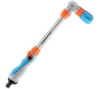 GRÜNTEK Lancia da Giardino Pistola a Spruzzo Metallo per innaffiare e pulire