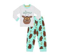Gruffalo The Boys Girls Short Cotton Kids Pigiama Set, Grigio, 5-6 Years