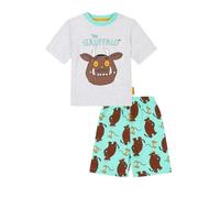 Gruffalo The Boys Girls Short Cotton Kids Pigiama Set, Grigio, 5-6 Years