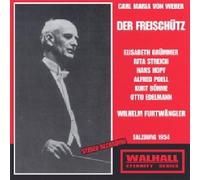 Grummer Elisabeth Streich Rita Hopf Ha Der Freischutz (Furtwangler, Vpo, Gr (CD)