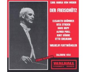 Grummer Elisabeth Streich Rita Hopf Ha Der Freischutz (Furtwangler, Vpo, Gr (CD)