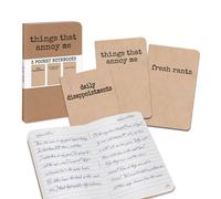 Grump , Things Che Infastidire Me: Set Di 3 Taccuini