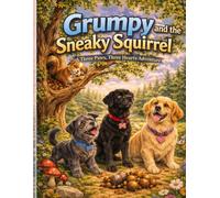 Grumpy and the Sneaky Squirrel: A Three Paws, Three Hearts Adventure