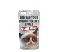Grumpy Cat IPHONE Cover Troppo Bad la Tua Bocca Doesn'T Hanno A Silenzioso Mode