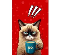 Grumpy cat notebook for everyone: 120 lined pages, size 6x9"