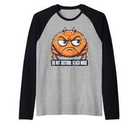Grumpy Crab Summer Break Seaside Humor Maglia con Maniche Raglan