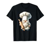 Grumpy Dad Chef GNOME Graphic for Men And Women Best Baker Maglietta
