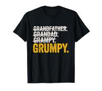 Grumpy Dad for Men Grandfather Grandad Grampy Grumpy Maglietta
