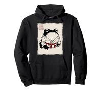 Grumpy Frog Divertente Karate Judo MMA Jiu Jitsu Anime Giapponese Felpa con Cappuccio