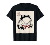 Grumpy Frog Divertente Karate Judo MMA Jiu Jitsu Anime Giapponese Maglietta