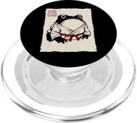 Grumpy Frog Divertente Karate Judo MMA Jiu Jitsu Anime Giapponese PopSockets PopGrip per MagSafe