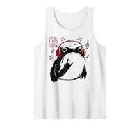 Grumpy Frog Divertente Rock Music Anime Giapponese Canotta