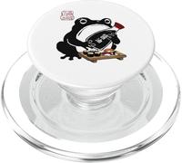 Grumpy Frog Divertente Sushi E Salsa Di Soia Anime Giapponese PopSockets PopGrip per MagSafe