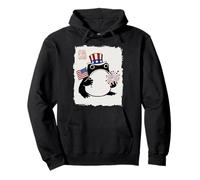 Grumpy Frog Japanese Men Women Kids 4th of July Felpa con Cappuccio