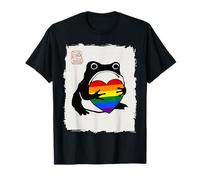 Grumpy Frog Japanese Men Women Pride Month Maglietta