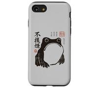Grumpy Japanese Frog Funny Vintage Graphic Custodia per iPhone SE (2020) / 7/8
