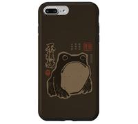 Grumpy Japanese Frog Funny Vintage Grunge Custodia per iPhone 7 Plus/8 Plus