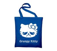Grumpy Kitty Jutebeutel Fun Beutel Stoffbeutel Baumwolltasche Hello Katze Cat
