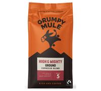 Grumpy Mule High & Mighty, 100% Arabica, caffè macinato, BIOLOGICO, 200 g