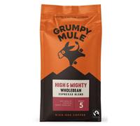 Grumpy Mule High & Mighty, 100% Arabica, chicchi di caffè, biologico, 200 g