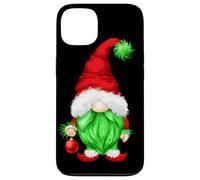 Grumpy Santa With Xmas Tree Ball Funny Anti Christmas Gnome Custodia per iPhone 13