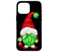 Grumpy Santa With Xmas Tree Ball Funny Anti Christmas Gnome Custodia per iPhone 16 Pro Max