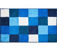Grund Bona Tappeto per Il Bagno, Poliacrilico Supersoft, Blu, 60x100 cm
