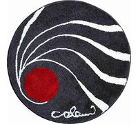 Grund Colani 18 Tappetino Morbido da Bagno, Poliacrilico Ultrasoft, Multicolore (Antracite), 80 cm