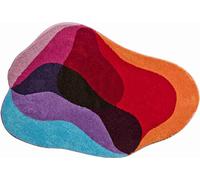 Grund Karim 21 Tappeto per Il Bagno, Poliacrilico Supersoft, Rosso Blu, 90 x 130 cm