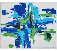 Grund Mezzo Tappeto per Il Bagno, Poliacrilico Supersoft, Oceano, 50x60 cm