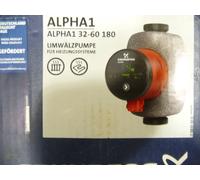 Grundfos Alpha1 32 - 60 pompa di riscaldamento 180 mm circolatore 230 Volt NU...